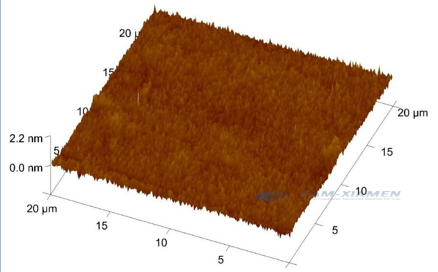 AFM Data of SrTiO3 Substrate with Step Surface & Ti terminated 1