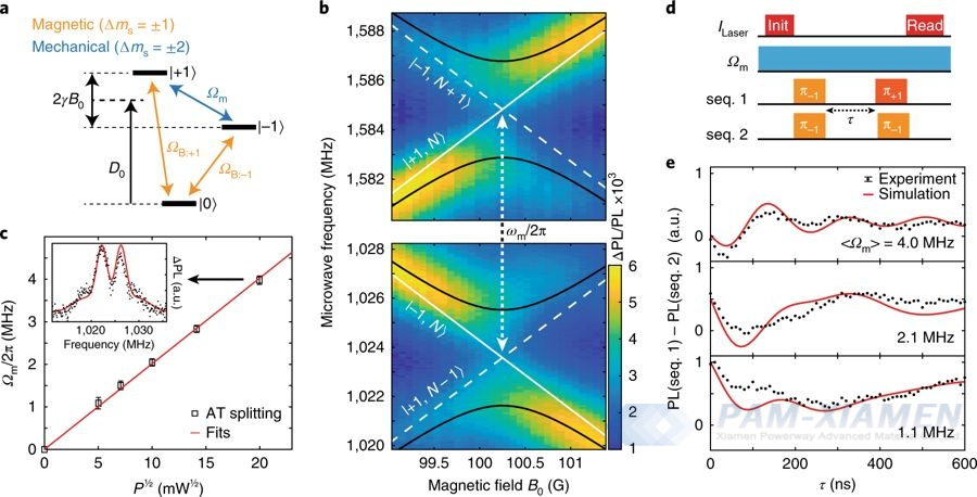Fig. 3 Coherent mechanical drive of kk rotation ensemble