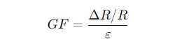 Gauge Factor formula